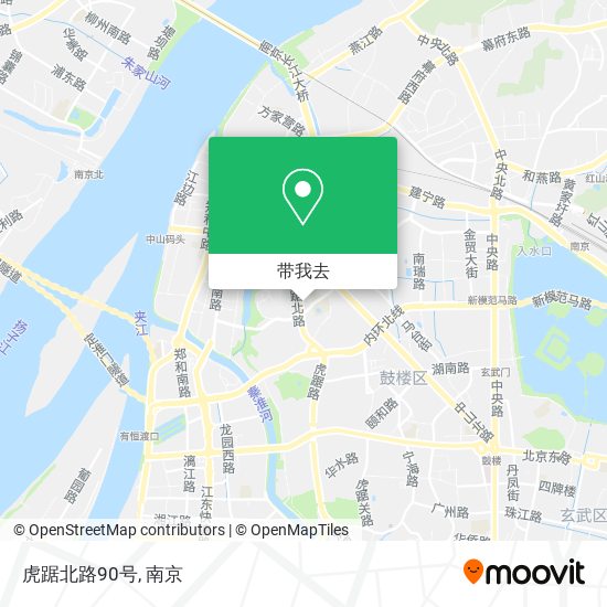 虎踞北路90号地图