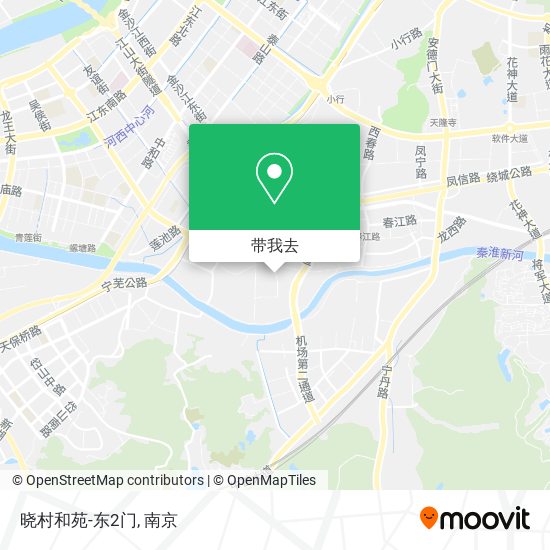 晓村和苑-东2门地图