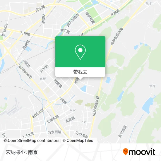 宏纳果业地图