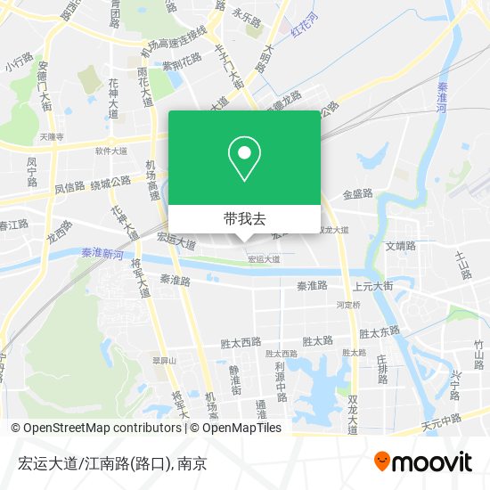 宏运大道/江南路(路口)地图