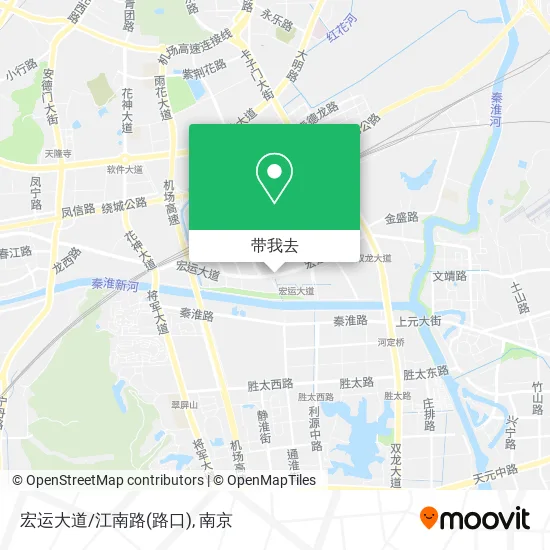 宏运大道/江南路(路口)地图