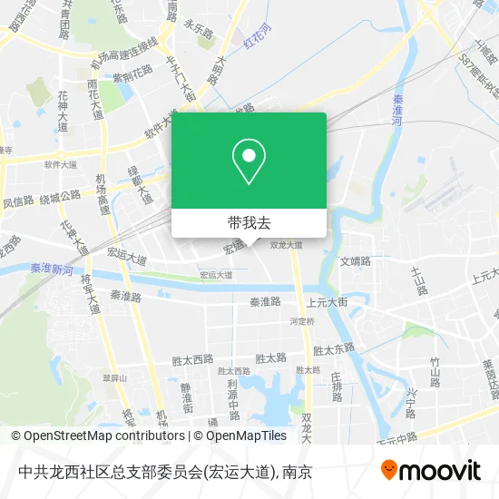 中共龙西社区总支部委员会(宏运大道)地图