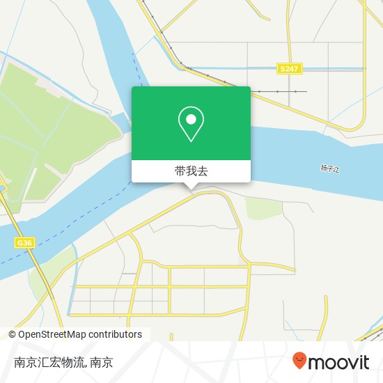 南京汇宏物流地图