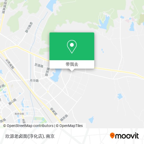 欣源老卤面(淳化店)地图