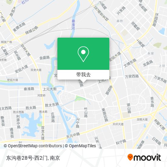 东沟巷28号-西2门地图