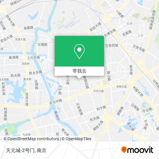 天元城-2号门地图