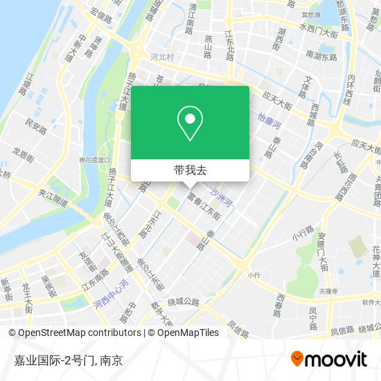嘉业国际-2号门地图