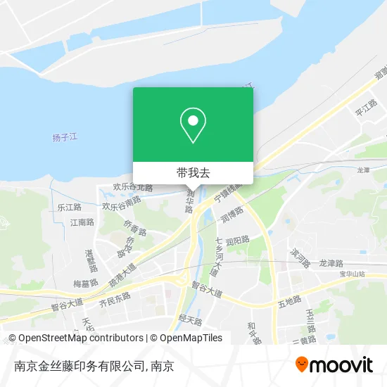 南京金丝藤印务有限公司地图