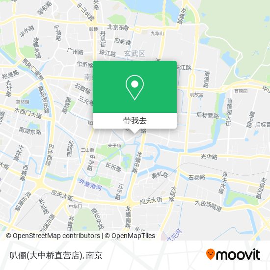 叭俪(大中桥直营店)地图
