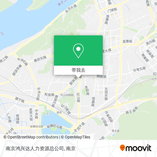 南京鸿兴达人力资源总公司地图
