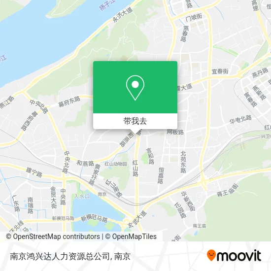 南京鸿兴达人力资源总公司地图