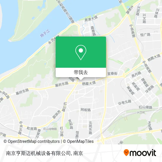 南京亨斯迈机械设备有限公司地图