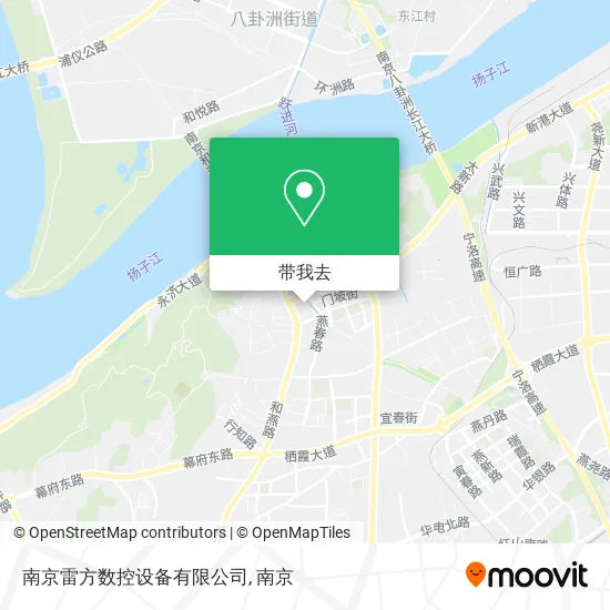 南京雷方数控设备有限公司地图