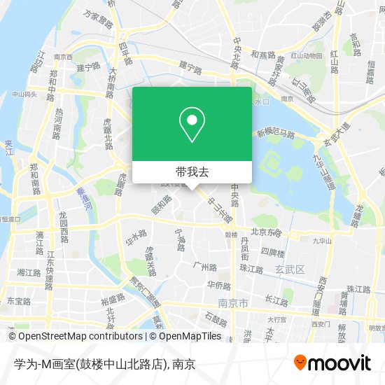 学为-M画室(鼓楼中山北路店)地图