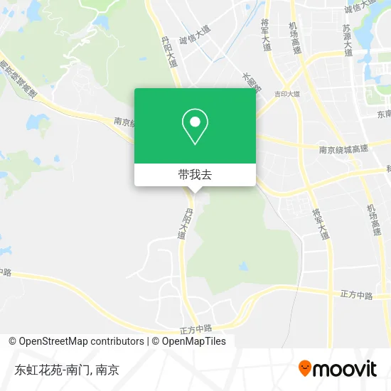 东虹花苑-南门地图