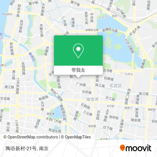 陶谷新村-21号地图