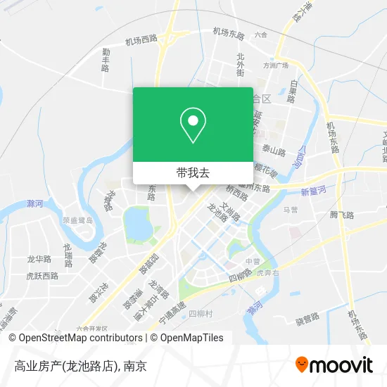 高业房产(龙池路店)地图
