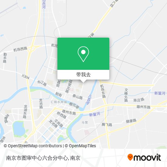 南京市图审中心六合分中心地图