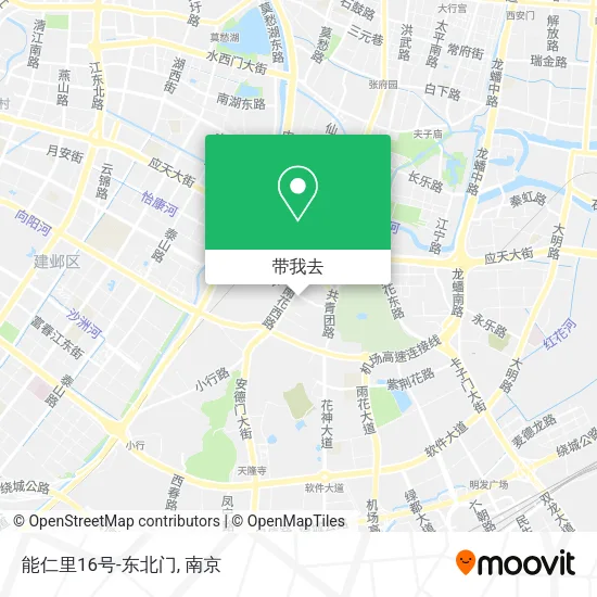 能仁里16号-东北门地图