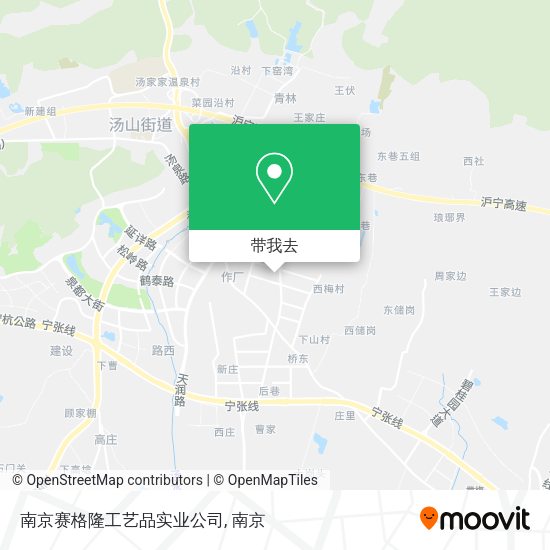 南京赛格隆工艺品实业公司地图