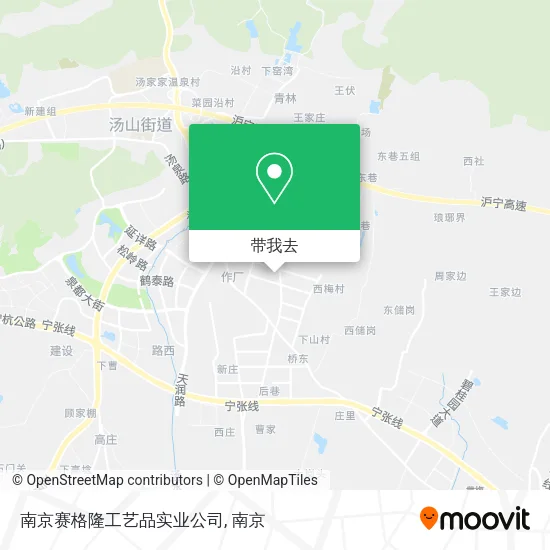 南京赛格隆工艺品实业公司地图