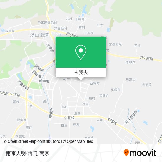 南京天明-西门地图