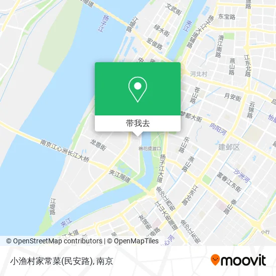 小渔村家常菜(民安路)地图