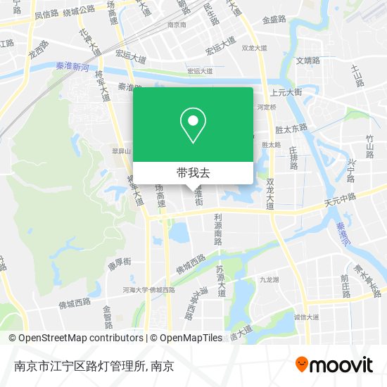 南京市江宁区路灯管理所地图