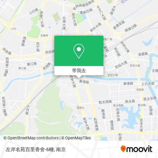 左岸名苑百里香舍-6幢地图