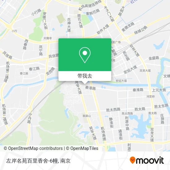 左岸名苑百里香舍-6幢地图