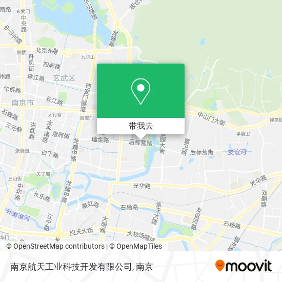 南京航天工业科技开发有限公司地图