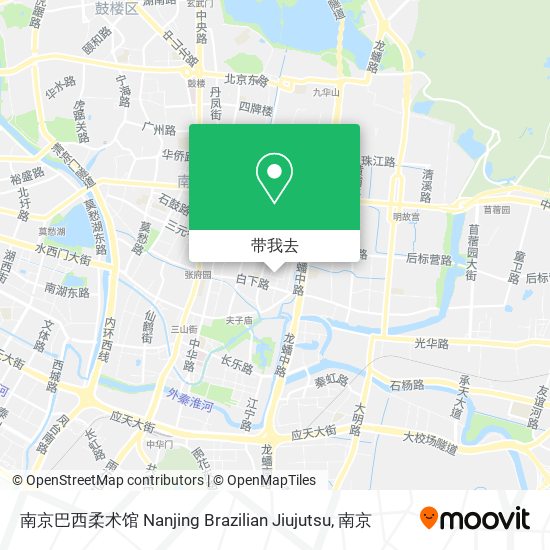 南京巴西柔术馆 Nanjing Brazilian Jiujutsu地图