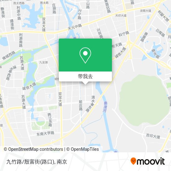 九竹路/殷富街(路口)地图