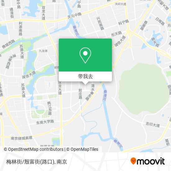 梅林街/殷富街(路口)地图