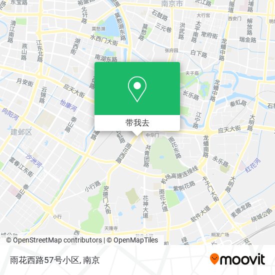 雨花西路57号小区地图