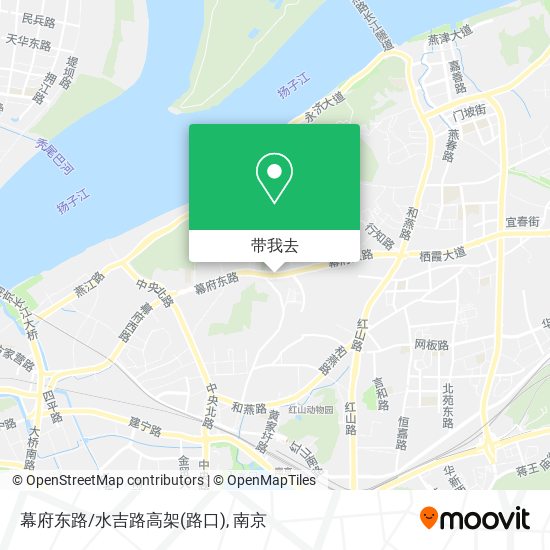幕府东路/水吉路高架(路口)地图