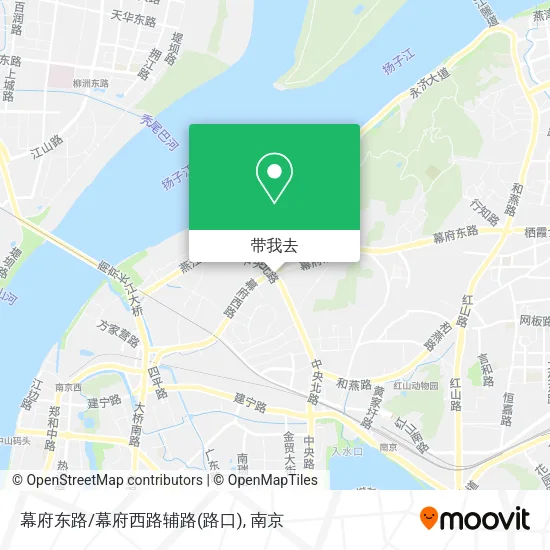 幕府东路/幕府西路辅路(路口)地图