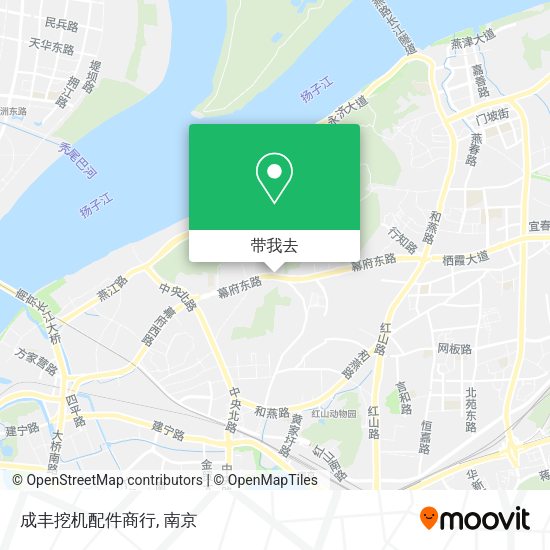 成丰挖机配件商行地图