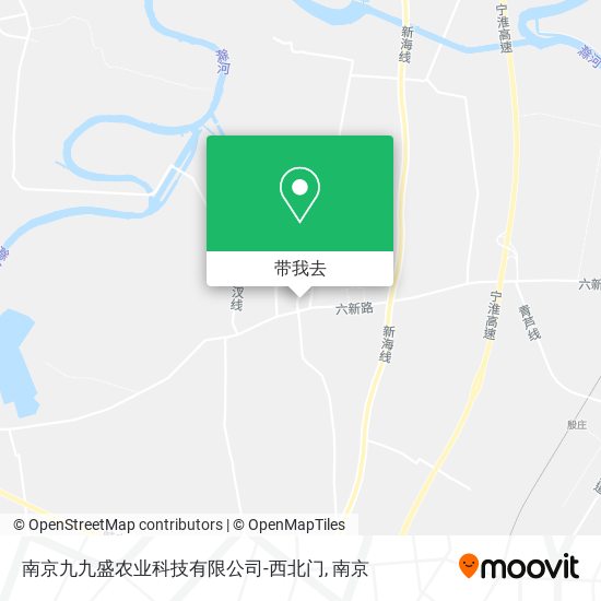 南京九九盛农业科技有限公司-西北门地图