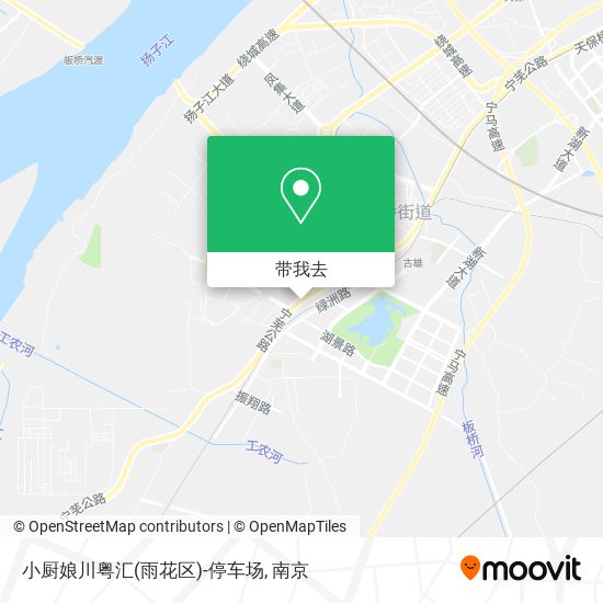 小厨娘川粤汇(雨花区)-停车场地图