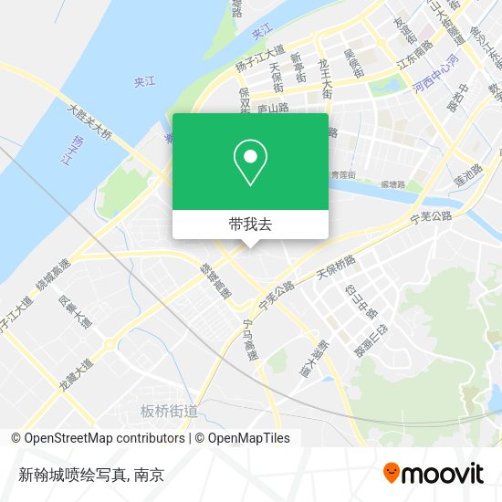 新翰城喷绘写真地图