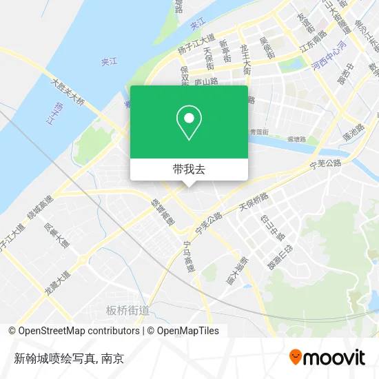 新翰城喷绘写真地图