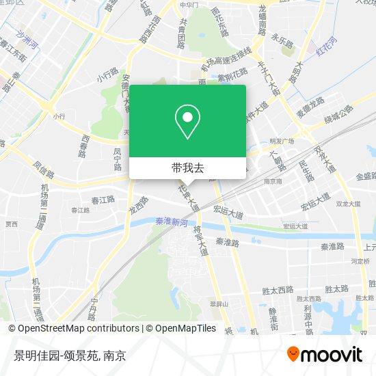 景明佳园-颂景苑地图