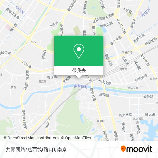 共青团路/燕西线(路口)地图