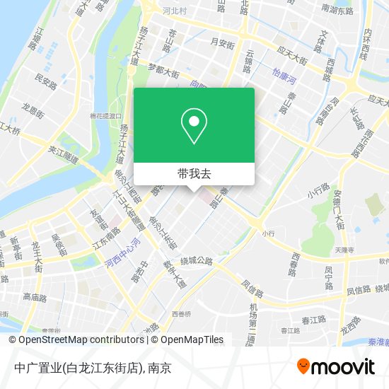 中广置业(白龙江东街店)地图