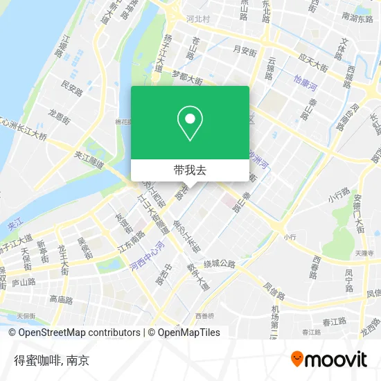 得蜜咖啡地图