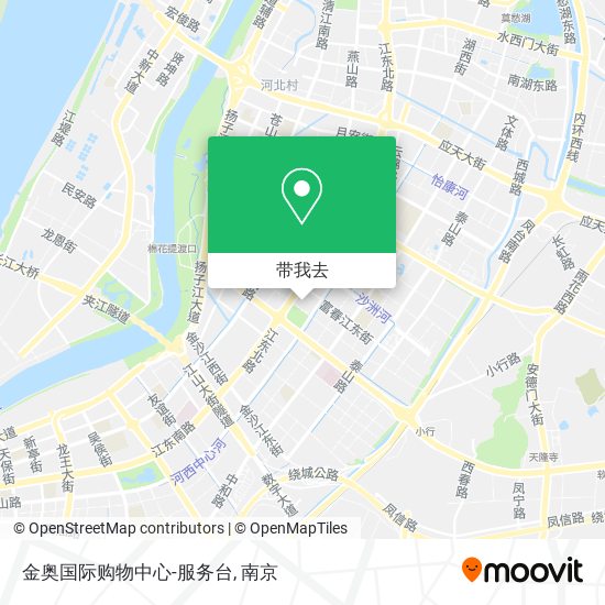 金奥国际购物中心-服务台地图