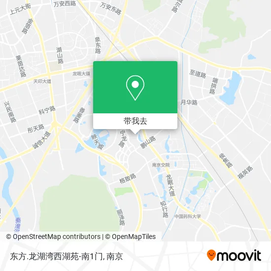 东方.龙湖湾西湖苑-南1门地图