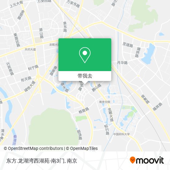 东方.龙湖湾西湖苑-南3门地图