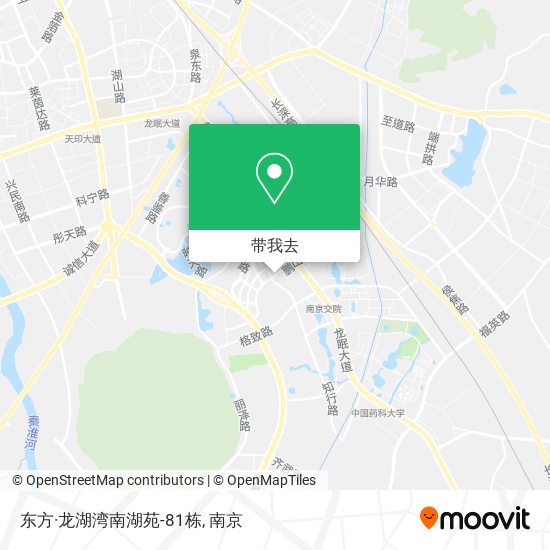 东方·龙湖湾南湖苑-81栋地图